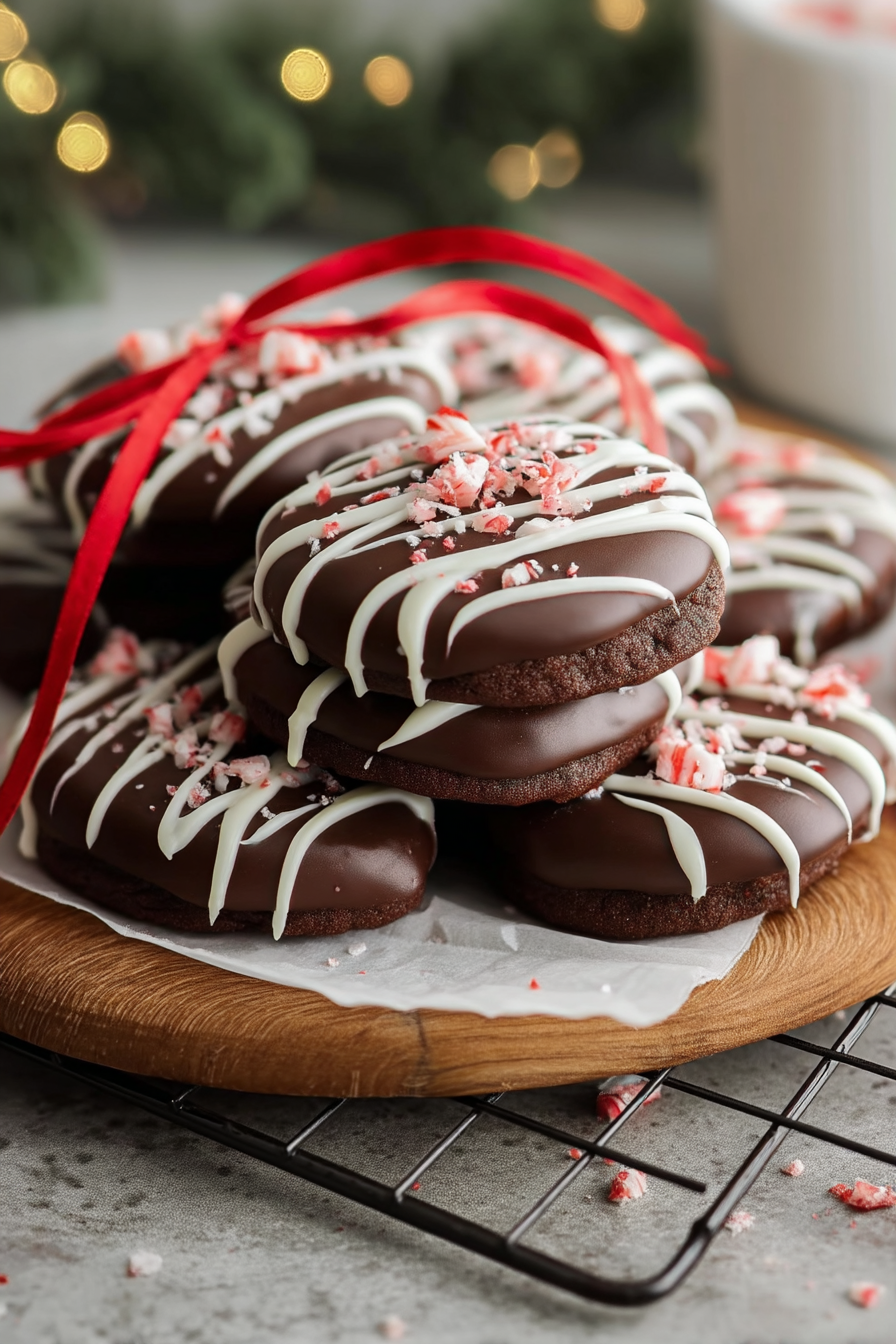 Festive Peppermint Bark Cookies for Holiday Celebrations_featured